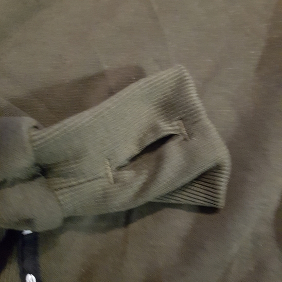 Bebe Sport women's size Medium dark forest green Hoodie, New - Picture 3 of 8